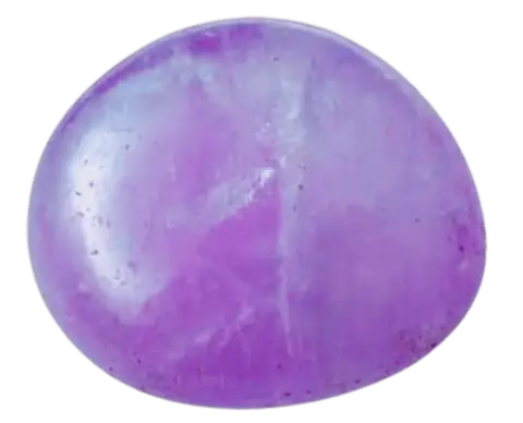 Amethyst - Heilstein, Nahaufnahme einer typischen Probe
