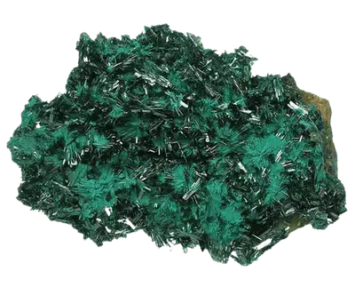 Atacamit - Heilstein, Nahaufnahme einer typischen Probe