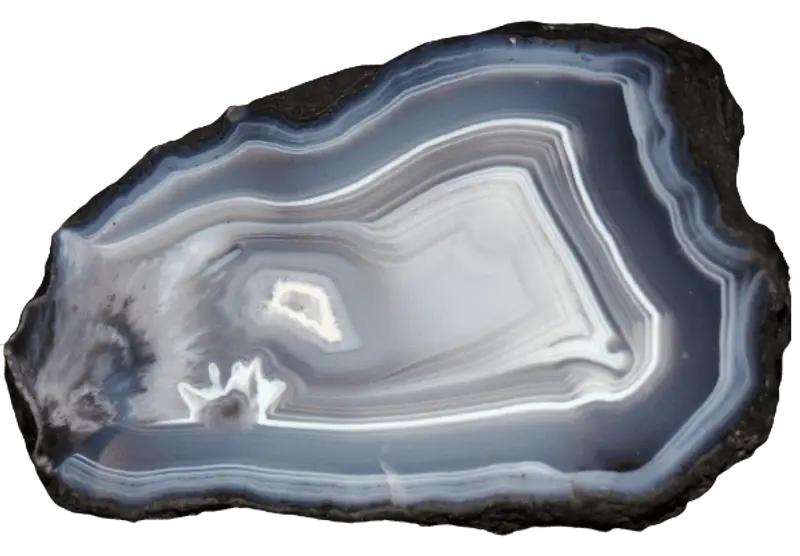 Blauer Chalcedon - Heilstein