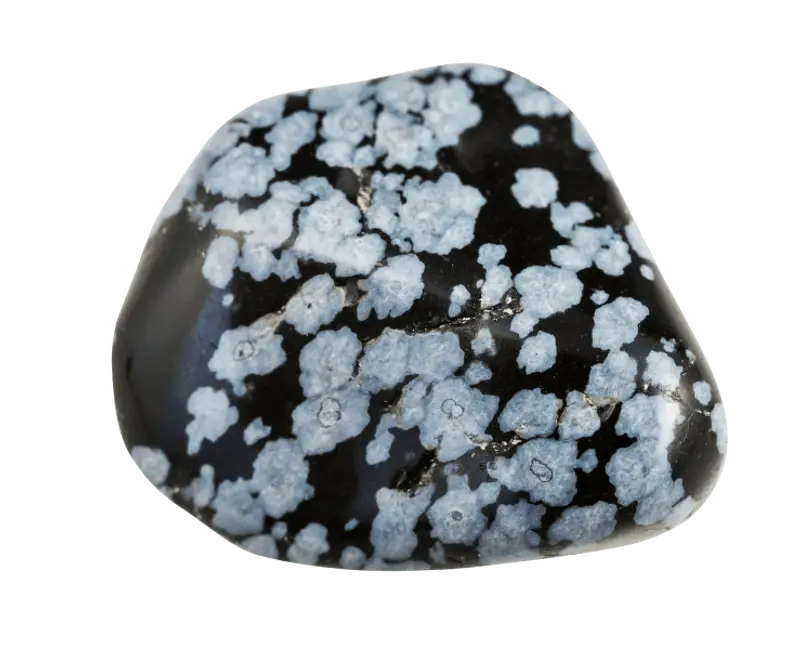 Schneeflockenobsidian - Heilstein