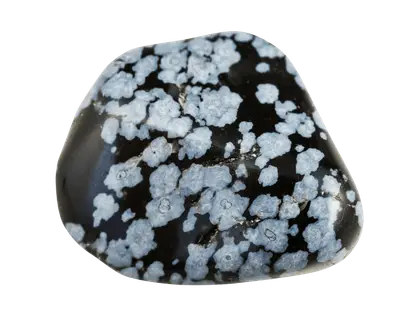 Schneeflockenobsidian - Heilstein