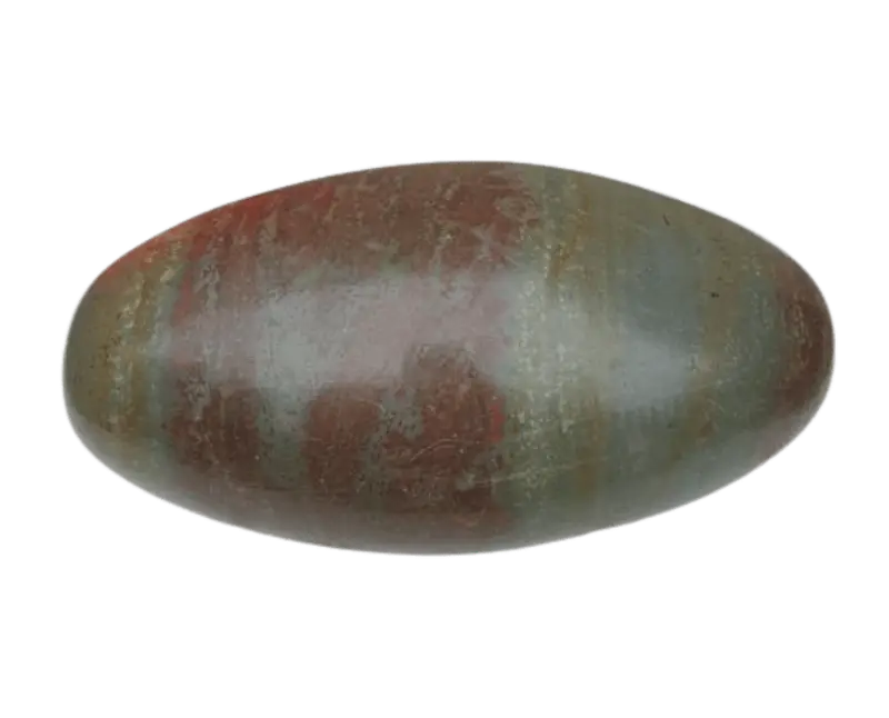 Shiva Lingam - Heilstein, Nahaufnahme einer typischen Probe